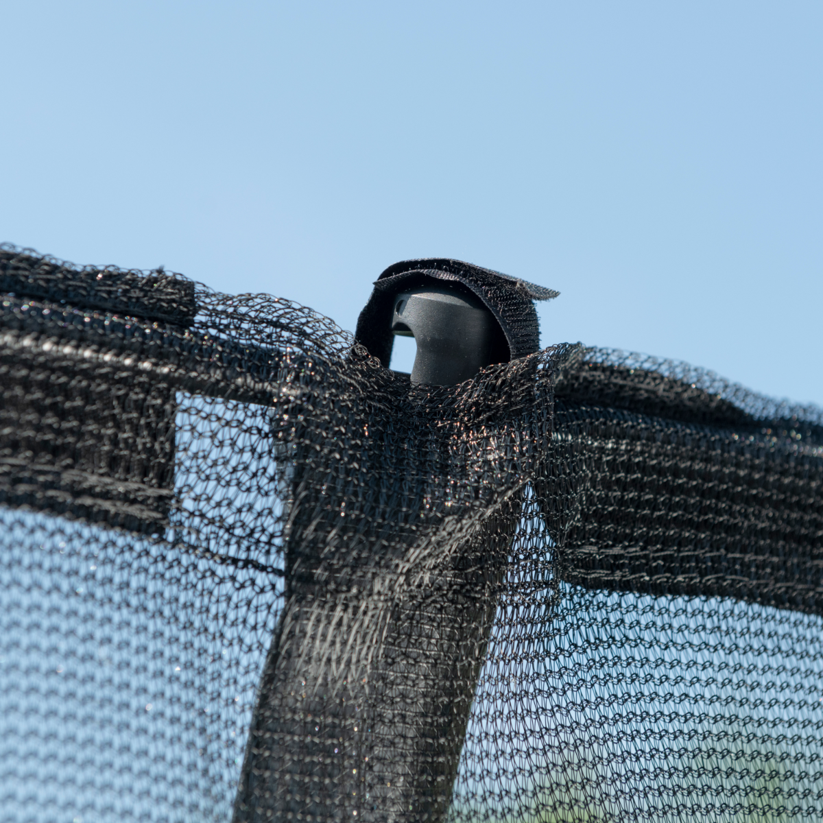 12ft x 8ft JumpPRO™ Xcel Black Rectangular Trampoline with Enclosure